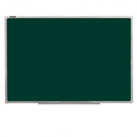 Доска для мела магнитная 90х120 см, зеленая, ГАРАНТИЯ 10 ЛЕТ, РОССИЯ, BRAUBERG, 231706 фото 1