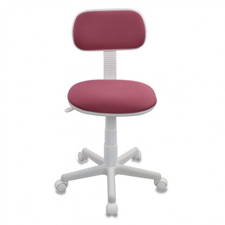 Кресло детское CH-W201NX, без подлокотников, пластик белый, розовое, 477005 фото 3
