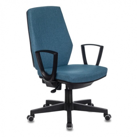Кресло CH-545, с подлокотниками, ткань, синее, 1504022 фото 1