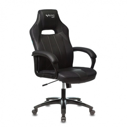 Кресло компьютерное Zombie VIKING 2 AERO, экокожа/ткань, черное, 1180816 фото 1