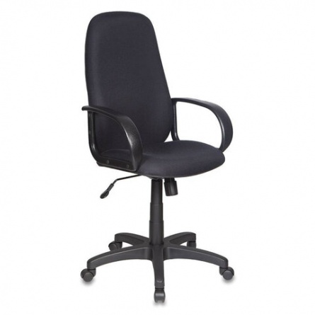 Кресло офисное CH-808AXSN/BLACK, ткань, черное фото 2